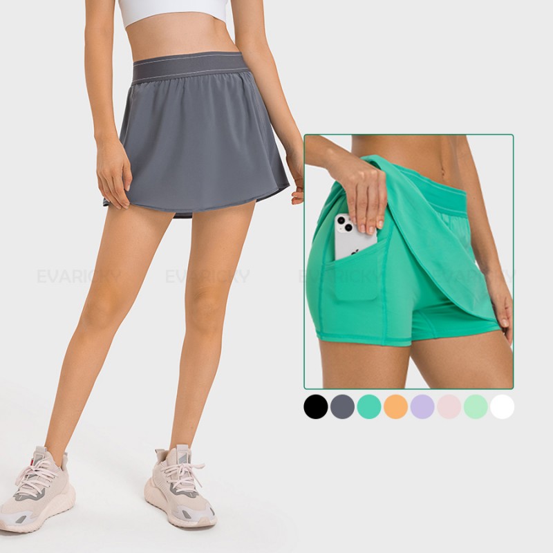 2 In 1 Tennisshort Dames