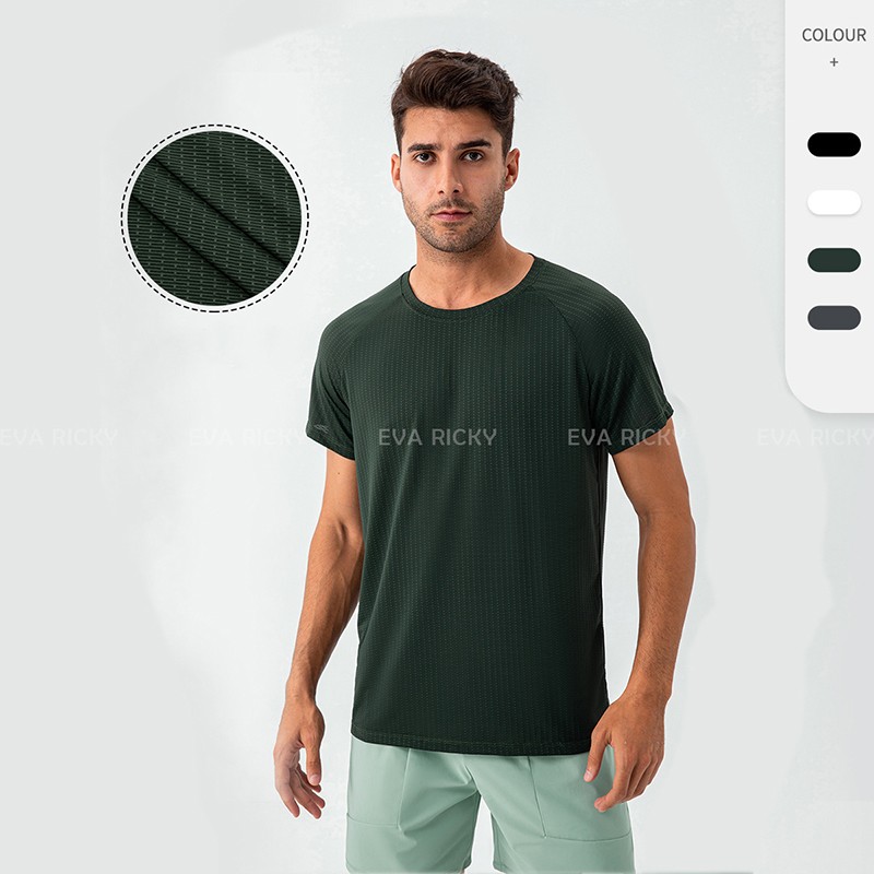 Mannen Running Workout Sport T-shirt