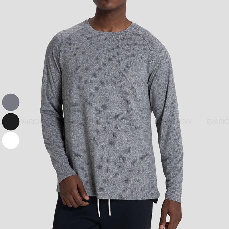 Vochtafvoerend wit effen T-shirt
