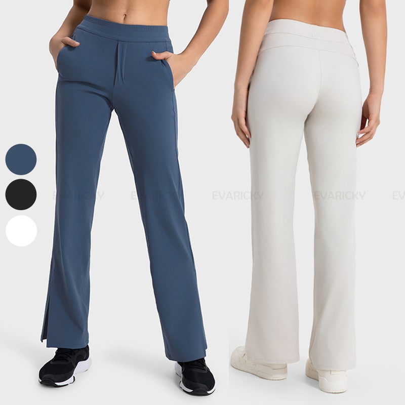 Sportlange broek met zakken