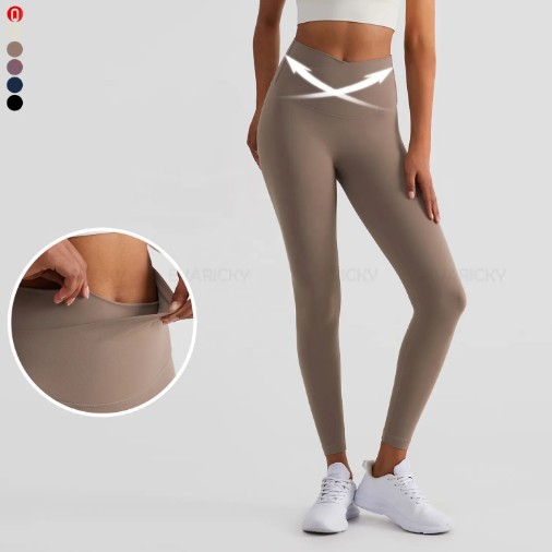 V-gesneden gekruiste taillelegging