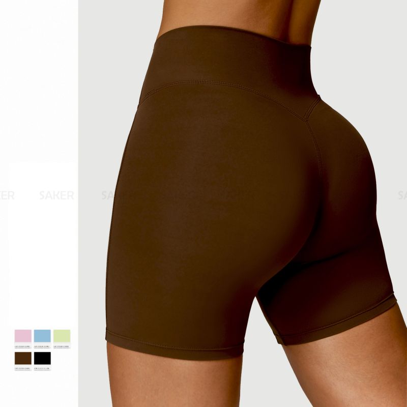 Atletische bikershorts voor dames